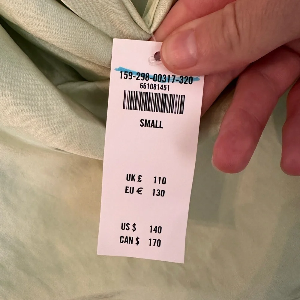 NWT Abercrombie & Fitch cowl neck draped maxi Dress S - Picture 7 of 10